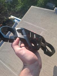 Piastra di sterzo racing RS660 CNC alluminio