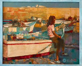 Olio su tela Rodolfo Dotti