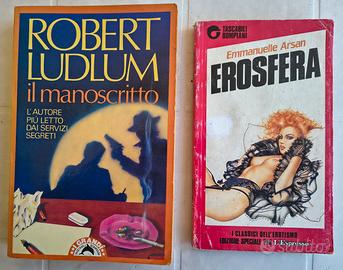 Lotto 2 Libri Vintage Bompiani: Ludlum + Arsan.
