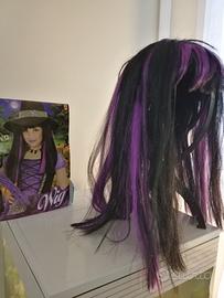 Parrucca strega per Halloween 