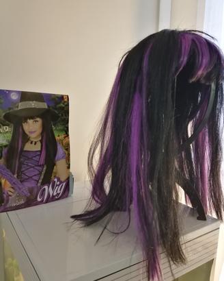 Parrucca strega per Halloween 