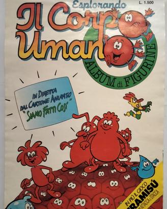 Album e Figurine - Esplorando Il Corpo Umano 1989