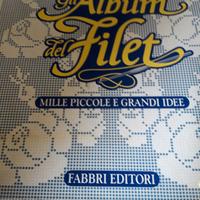 Due album schede x lavori uncinetto