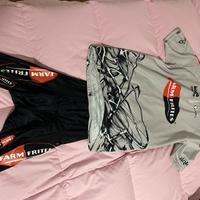 Vari completi da ciclista uomo corto e lungo