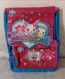 zaino scuola Jewelpet nuovo