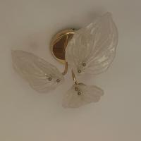 RIBASSO N. 2 lampadari  Murano 3 luci anni 70