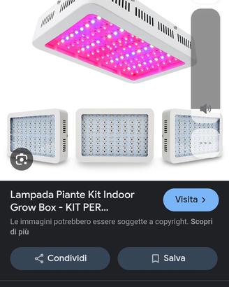  lampada a led per coltivazione indoor 