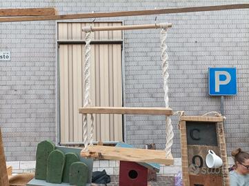 Mensolina in macramè