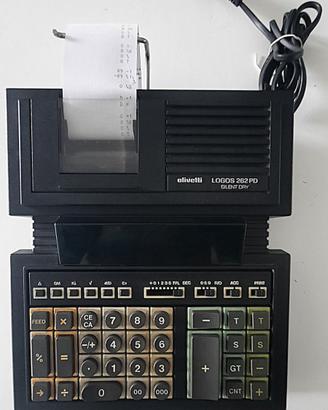 Calcolatrice Olivetti Logos 262 PD