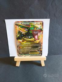 Carta Pokemon Rayquaza EX 85/124 Stirpe Draghi