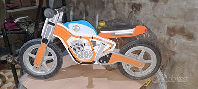 Bici Balance Moto in Legno per Bambini
