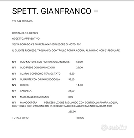 40 CV 4 tempi selva Yamaha