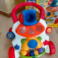 Primi passi Chicco con la sua scatola 