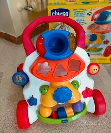 Primi passi Chicco con la sua scatola 