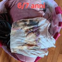 Abbigliamento bambina 6/7 anni
