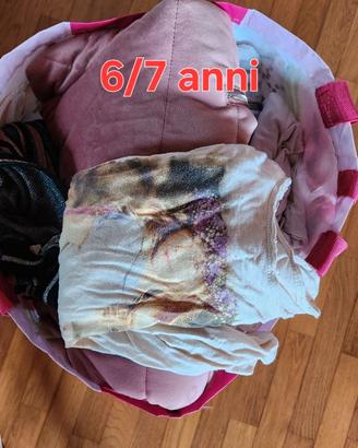Abbigliamento bambina 6/7 anni