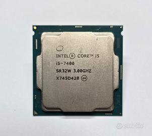 Processore Intel core I5-7400 3,00 ghz