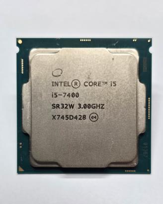 Processore Intel core I5-7400 3,00 ghz