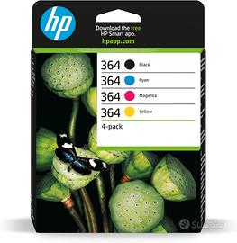 HP 364 CMYK Ink Cartridge Combo 4-Pack