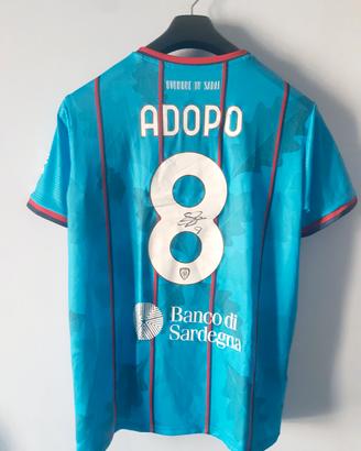Maglia preparata gara cagliari Adopo #8 unwashed