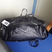 Borsa da viaggio 8 By Yoox in pelle nera