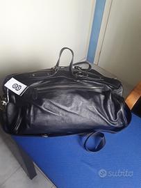 Borsa da viaggio 8 By Yoox in pelle nera