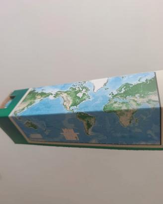 Carta da parato mappamondo