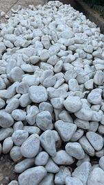 Ciottolo bianco Carrara 25-40 mm 250 kg.