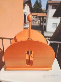 porta giornali in legno 