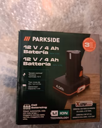 batteria parkside  4  a/h