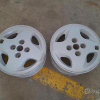 2 Cerchi In Lega Da 13" Per Fiat 500 Sporting