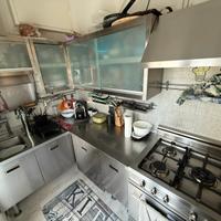 Cucina in acciao, stile cucina industriale