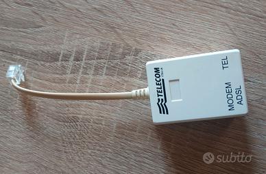Filtro ADSL Telecom Italia modem telefono