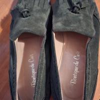 mocassini marroni Boutique de Cuir misura 39 nuove