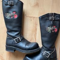 Harley davidson stivali neri 36/37