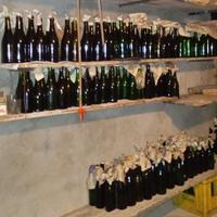 Bottiglie per vino da imbottigliare