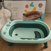 Vaschetta pieghevole bagnetto + cuscino galleggian