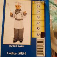 vestito  carnevale cuoco