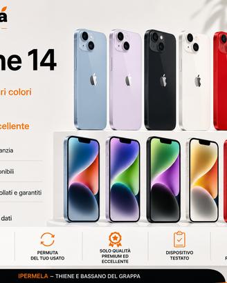 iPhone 14 garantiti – Ritiro in negozio e permuta