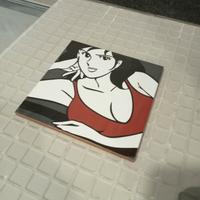 Mattonella in ceramica Margot.