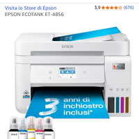 Stampante EPSON ECOTANK ET-4856