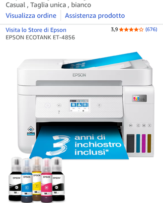 Stampante EPSON ECOTANK ET-4856