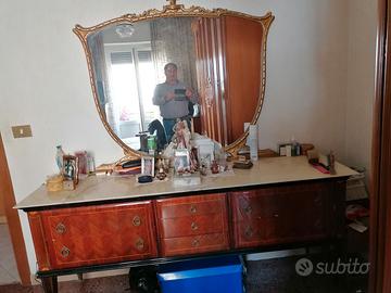 Camera da letto vintage anni 60-70 no armadio