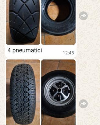 cerchi con gomme nuove