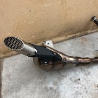 Scarico originale mt07