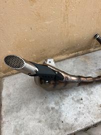 Scarico originale mt07