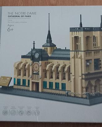Set di costruzioni Wange Notre Dame Cathedral of P