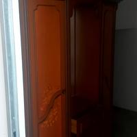 Armadio ingresso appendiabiti con specchio 