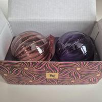 Nespresso palline di Natale in vetro