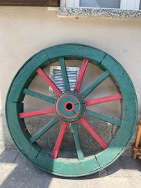 Ruota del carro antica
